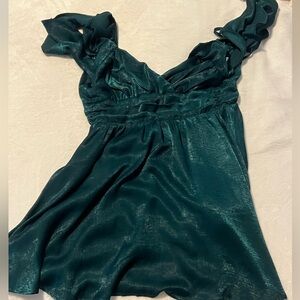 altard state dark green dress size small